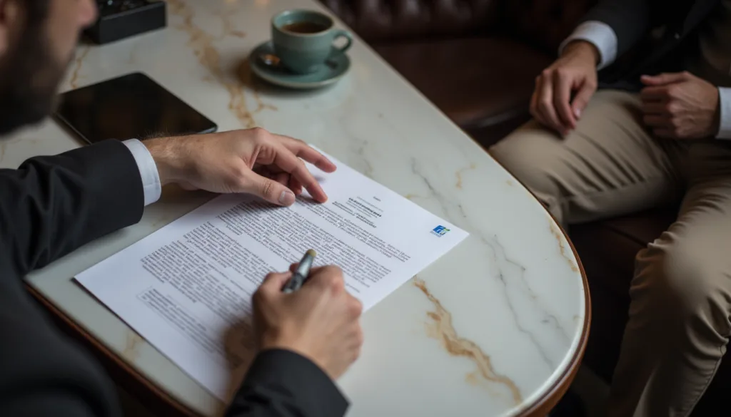 Signing off on transfer costs and fees