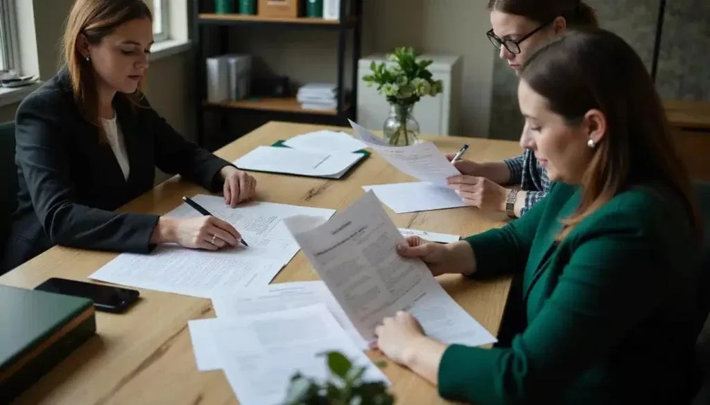 Three different attorneys handling transfer, bond, and bond cancellation work in a South African conveyancing office.