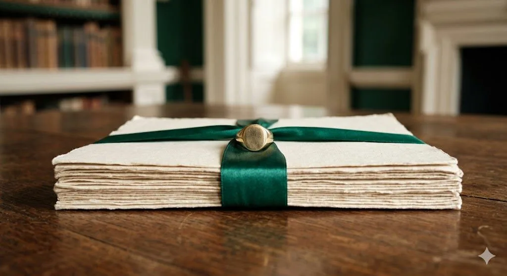 Stack of deceased estate transfer papers