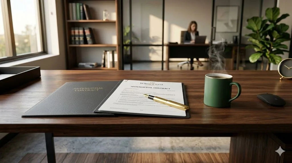 Elegant attorney office