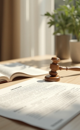 Gavel on documents